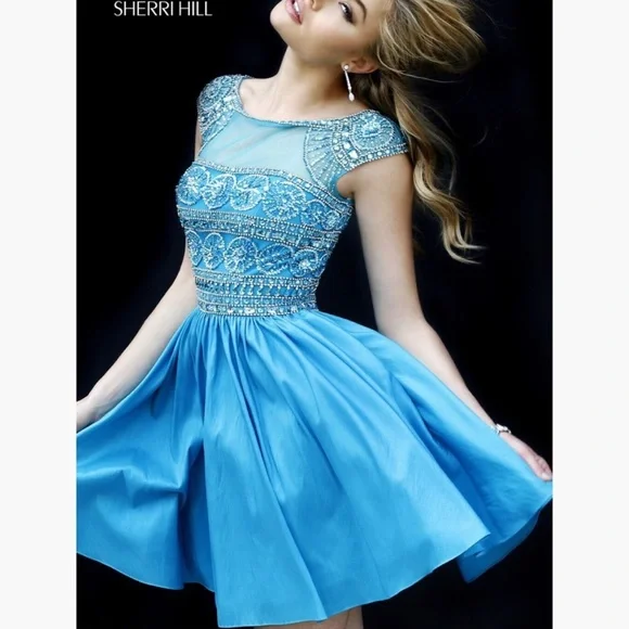 sachin and babi light blue dress Sherri Hill Prom Dresses and Sherri Hill Formal Dresses Sherri Hill 57868  Chic Boutique NY: Dresses for Prom, Evening, Homecoming, Quinceanera,  Cocktail & more